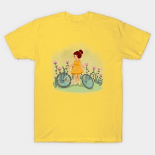 Summer trip with bicycle T-Shirt